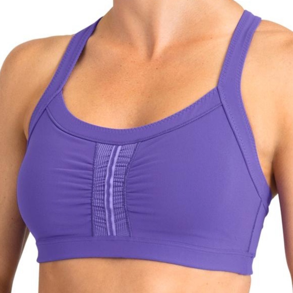 Athleta Iris Purple Freedom Sports Bra Size Small